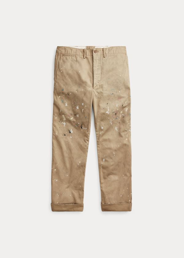 Calça Chino Ralph Lauren Paint-Splatter Homem 38651-ANSO